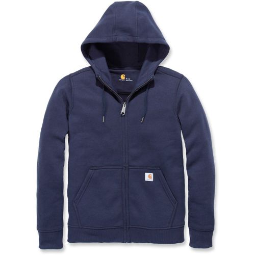 Carhartt Clarksburg Full Zip Ladies Hoodie, Bleu, Taille M Pour Femmes
