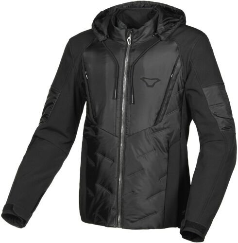 Macna Cocoon Imperméable À L¿Eau Pour Dames Moto Veste Textile, Noir, Taille L Pour Femmes