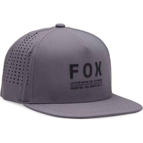 Fox Non Stop Tech Bouchon Snapback, Gris Pour Hommes
