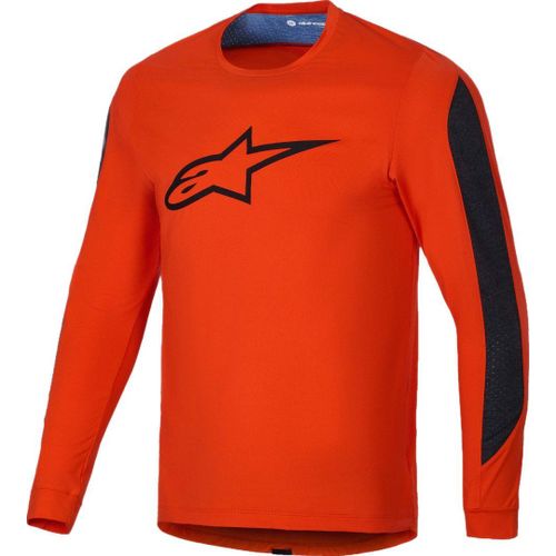 Alpinestars A-Dura Inset Astar Maillot De Vélo, Orange, Taille 2xl Pour Hommes
