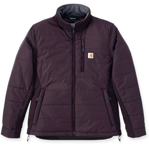 Carhartt Rain Defender Relaxed Fit Lightweight Veste Pour Dames, Rouge, Taille L Pour Femmes