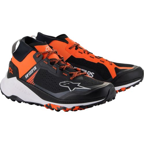 Alpinestars Meta Xr V2 Chaussures, Noir-Blanc-Orange, Taille 42 43 Pour Hommes