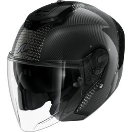 Shark Rs Jet Carbon Ikonik Casque Jet, Noir, Taille L Pour Hommes