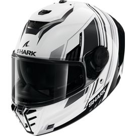 Shark Spartan Rs Byrhon Casque, Noir-Blanc, Taille 2xl Pour Hommes