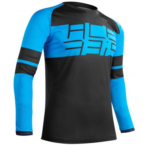 Acerbis Speeder Maillot Vtt, Noir-Bleu, Taille M Pour Hommes