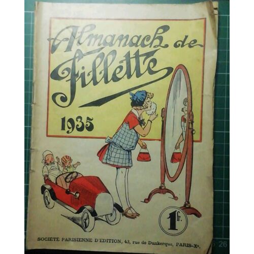 Almanach De Fillette 1935