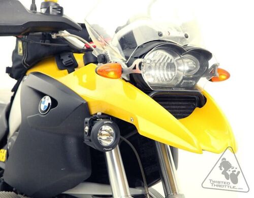 Denali Support Éclairage Bmw R1200gs/Adventure, Noir