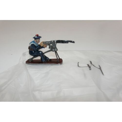 Quiralu - Marin Derriere Mitrailleuse Sur Trepied - 1/43e