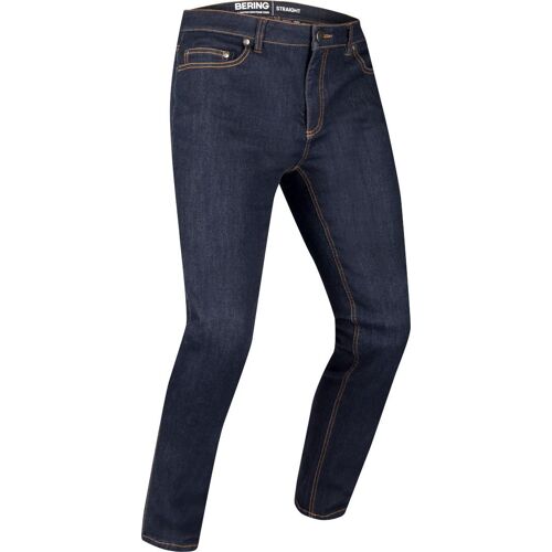 Bering Trust Straight Jeans De Moto, Bleu, Taille S Pour Hommes