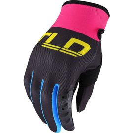 Troy Lee Designs Gp Gants De Motocross Pour Dames, Noir-Jaune, Taille M Pour Femmes