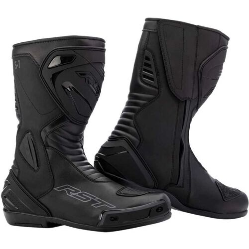 Chaussures Rst S1 Bottes De Moto Imperméables Noir Pour