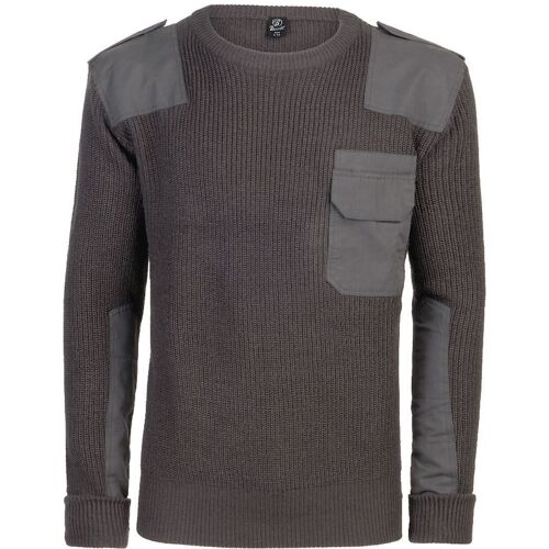 Brandit Bw Pullover, Noir-Gris, Taille L Pour Hommes