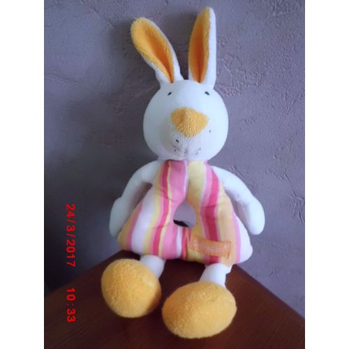 Doudou Lapin Grelot Babysun
