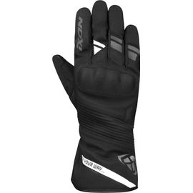 Ixon Pro Midgard Gants De Moto D¿Hiver Imperméables, Noir-Blanc, Taille 2xl Pour Hommes