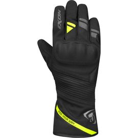 Ixon Pro Midgard Gants De Moto D¿Hiver Imperméables, Noir-Jaune, Taille L Pour Hommes