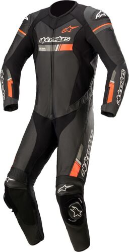 Alpinestars Gp Force Chaser Costume En Cuir De Moto One Piece, Noir-Rouge, Taille 48 Pour Hommes