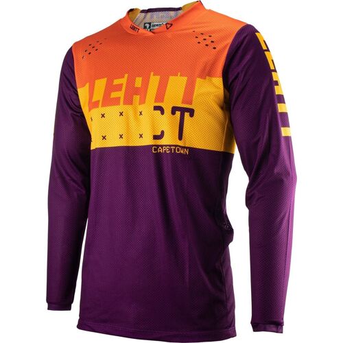 Leatt 4.5 Lite Maillot De Motocross, Pourpre-Orange, Taille M Pour Hommes
