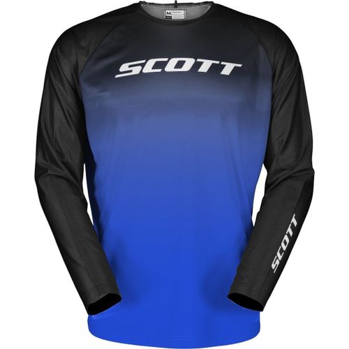 Scott Evo Swap Maillot De Motocross, Noir-Bleu, Taille L Pour Hommes