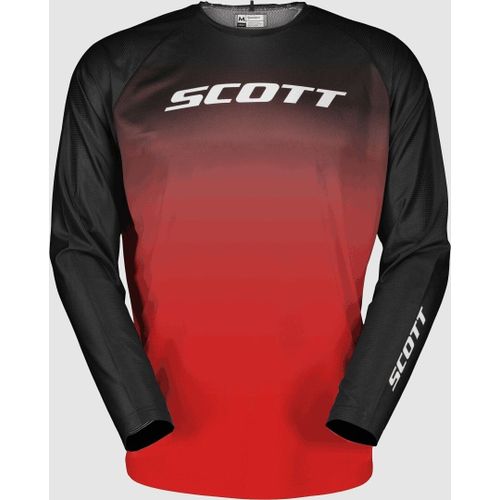 Scott Evo Swap Maillot De Motocross, Noir-Rouge, Taille M Pour Hommes