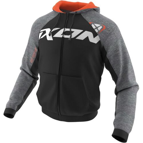 Ixon Lodge Sweat À Capuche Zip, Noir-Gris, Taille 2xl Pour Hommes