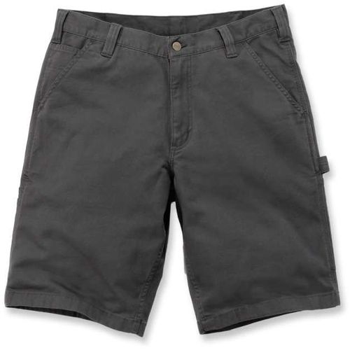 Carhartt Rigby Salopette Short, Noir-Gris, Taille 40 Pour Hommes