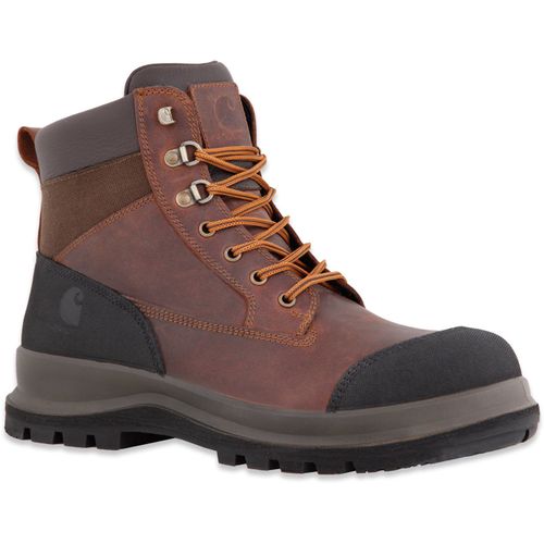 Carhartt Detroit Rugged Flex S3 Mid Bottes, Brun, Taille 43 Pour Hommes
