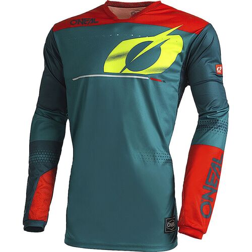 Oneal Haze Maillot De Motocross, Rouge-Bleu, Taille M Pour Hommes