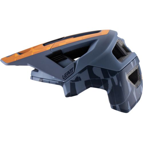 Leatt Mtb All Mountain 4.0 Casque De Vélo, Gris-Orange, Taille L Pour Hommes