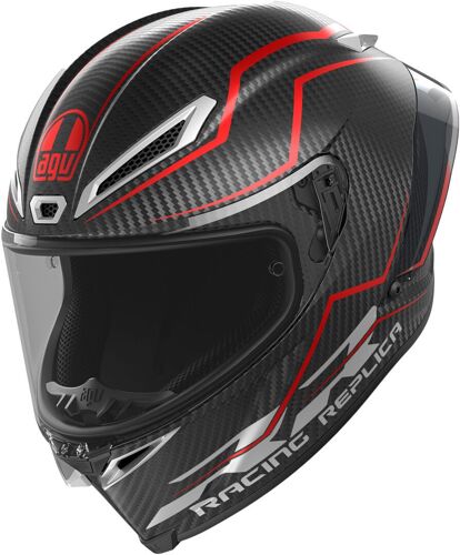 Agv Pista Gp Rr Performante Carbon Casque, Noir-Rouge, Taille 2xl Pour Hommes