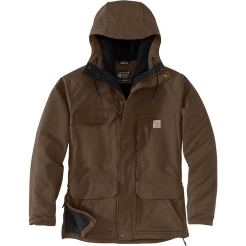 Carhartt Super Dux Bonded Chore Veste, Brun, Taille L Pour Hommes