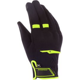 Bering Borneo Evo Gants De Moto Imperméables, Noir-Jaune, Taille Xl Pour Hommes