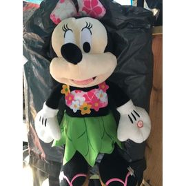 Grosse peluche Disney minnie hawai / tahiti lumineuse - 52 cm