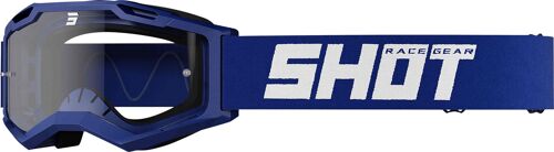 Shot Assault 2.0 Solid Lunettes De Motocross, Transparent Pour Hommes