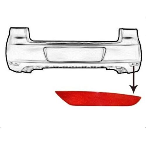 Feu Pare-Choc Arrière Droit Pour Volkswagen Golf Vi 5k1 (2008 - 2012) 5k0945106g Vg0384353 Mocep1256371