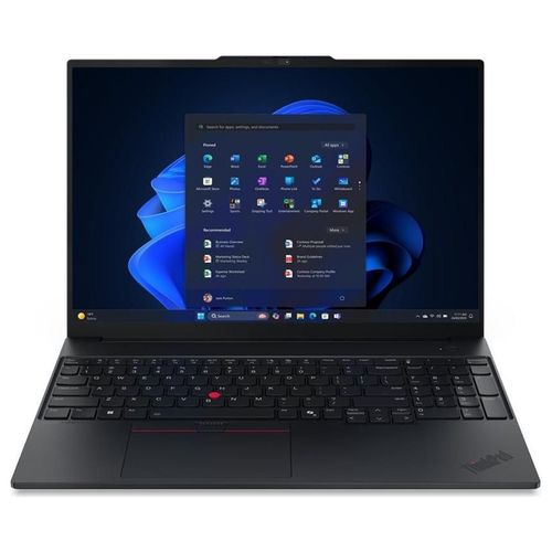 Lenovo ThinkPad E16 Gen 3 21ST - 16" Ryzen 5 230 16 Go RAM 512 Go SSD Noir AZERTY