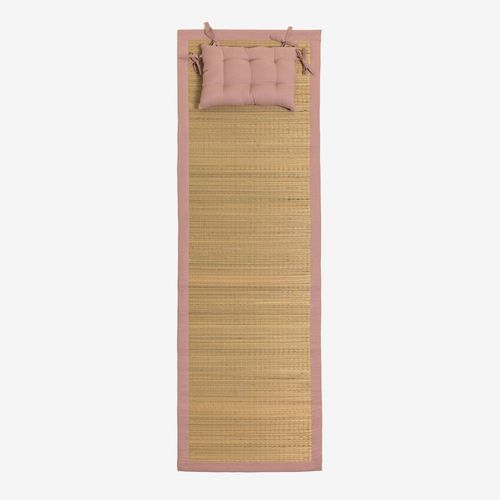 Tapis De Plage Avec Coussin Neila Dame Rose