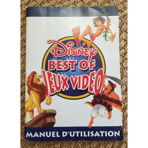 Manuel D'utilisation Disney Best Of Jeux Vidéo