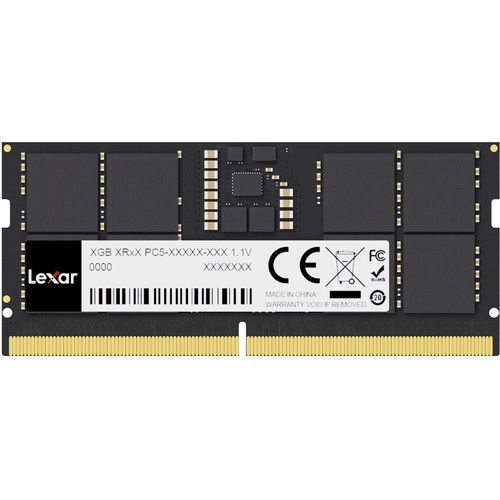 SODIMM RAM DDR5 16Go 5600 MHz, 262-Pin DDR5 SODIMM PC Portable, DRAM Jeu Haute Performance SO-DIMM Mémoire RAM pour Ordinateur Portable/mini-PC Intel NUC, 1.1V, CL46-45-45-90(LD5S16G56C46ST-BGS)