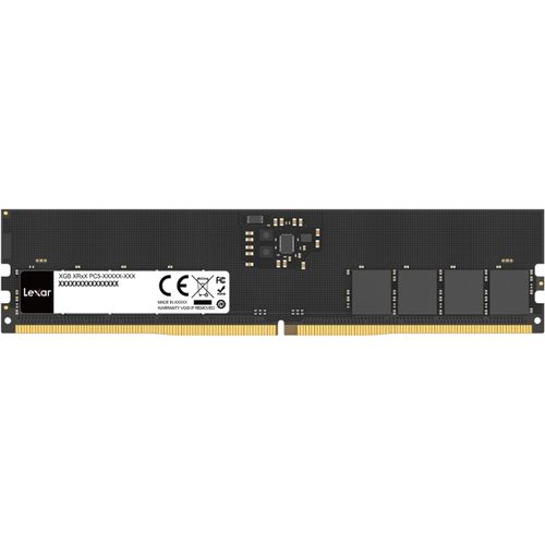 UDIMM RAM DDR5 16Go 5600 MHz, 288-Pin DDR5 UDIMM PC, DRAM Jeu Haute Performance U-DIMM Mémoire RAM pour Ordinateur/PC/Computer, 1.1V, CL46-45-45-90(LD5U16G56C46ST-BGS)