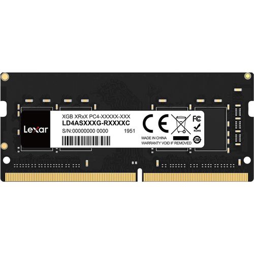 SODIMM RAM DDR4 16Go, 3200 MHz Ram PC Portable, Mémoire pour Ordinateur Portable SODIMM, 260-Pin SO-DIMM, Mémoire RAM, Memoire Haute Performance (LD4AS016G-B3200ASST)