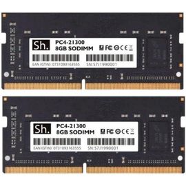 DDR4 RAM 16 Go (2 x 8 Go) Kit SODIMM 2666MHz Mémoire RAM pour Ordinateur Portable - CL19, 1.2V, PC4-21300, 260-pin - Compatible avec Notebook, Ultrabook, Mini-PC, DDR4 SO-DIMM