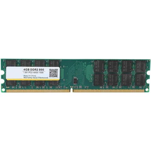 Desktop, Xiede 800Mhz 4G 240Pin Memory Built-in Chips Circuit Module Board Conçu pour Ddr2 Pc2-6400 Desktop Computer for 1.8V (13.9 * 3 * 0.4Cm / 5.5 * 1.2 * 0.2 inch)