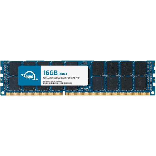 16.0GB PC3-14900 1866MHz DDR3 ECC-R Mémoire SDRAM Kit de Mise à Niveau pour Mac Pro 2013, ECC Registered, (1866D3MPE16G)