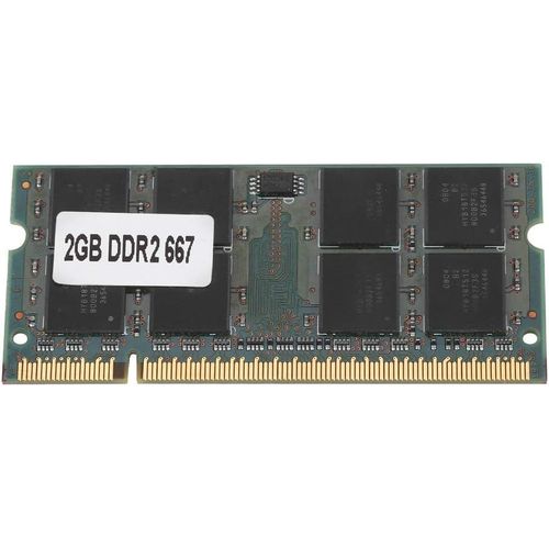 2G DDR2, DDR2 2G 667 MHz de pour Ordinateur Portable PC2-5300, 200 Broches de Mémoire DDR2 Compatible avec Les Cartes mères/AMD, 2G de Carte