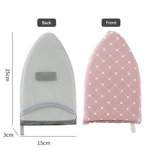 Planche à repasser Portable pour articles ménagers,Mini coussin de fer Anti-brûlure,gants de couverture,planche à repasser de voyage,Mini planche à repasser à main - Type pink pointed tip-2pcs