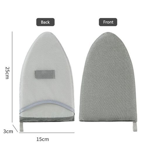 Planche à repasser Portable pour articles ménagers,Mini coussin de fer Anti-brûlure,gants de couverture,planche à repasser de voyage,Mini planche à repasser à main - Type Grey pointed tip-1pcs
