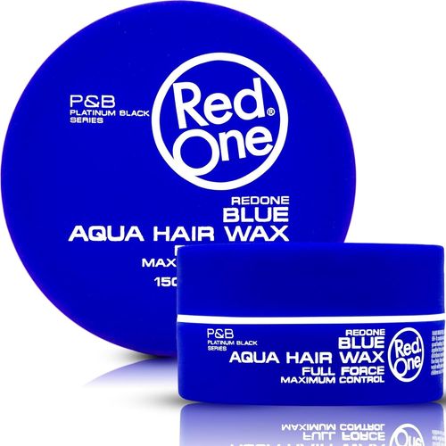 Loc-Cire Aquatique Coiffante Bleu 150 Ml | Forte Tenue L Gel Pour Les Cheveux | Ultra-Tenue | Pour Hommes Et Femmes | Parfum Bubblegum | Contrôle Maximum 