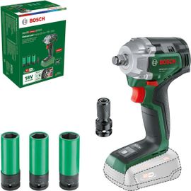 jum-Boulonneuse Sans Fil Universalimpactdrive 18V-350(Pour Fixations Et Serrages Exigeants Sur Les Chantiers ; Couple Maxi : 350 Nm ; Adaptateur Six Pans ; Set De Douilles: ; Sans Batterie)