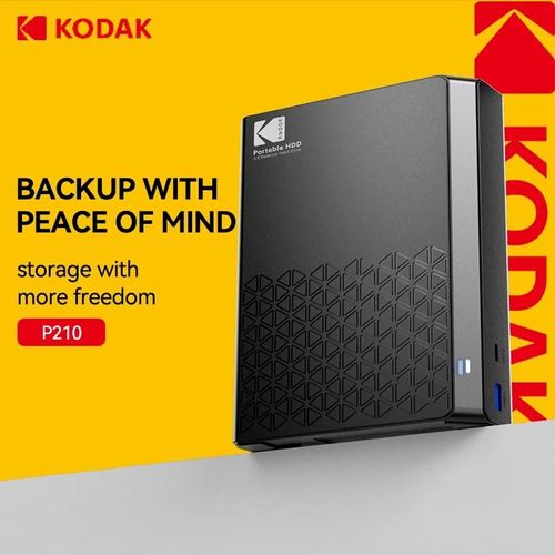 ORE-KODAK 4 to 6 to 14 to 18 to 3.5 "USB 3.2Gen disque dur externe HDD Compatible ordinateur de bureau/ordinateur portable/Mac/Xbox/Xbox One/PS4/TV--4TB EU Plug