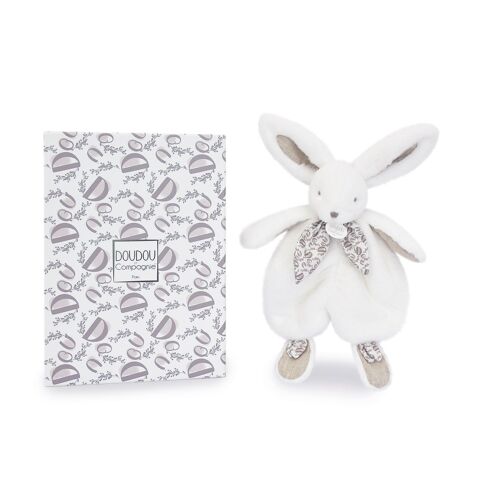 Doudou Lapin Blanc Lapin Doudou 29 Cm - Doudou Et Compagnie